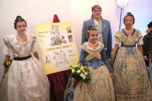 La Agrupación de Fallas El Pilar-Sant Francesc presenta sus bocetos 2024